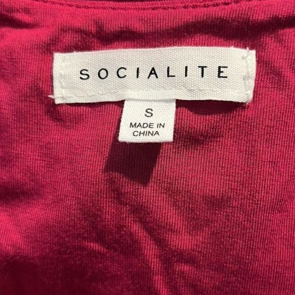 Socialite Maxi Dress Pink Size Small - Picture 3 of 4